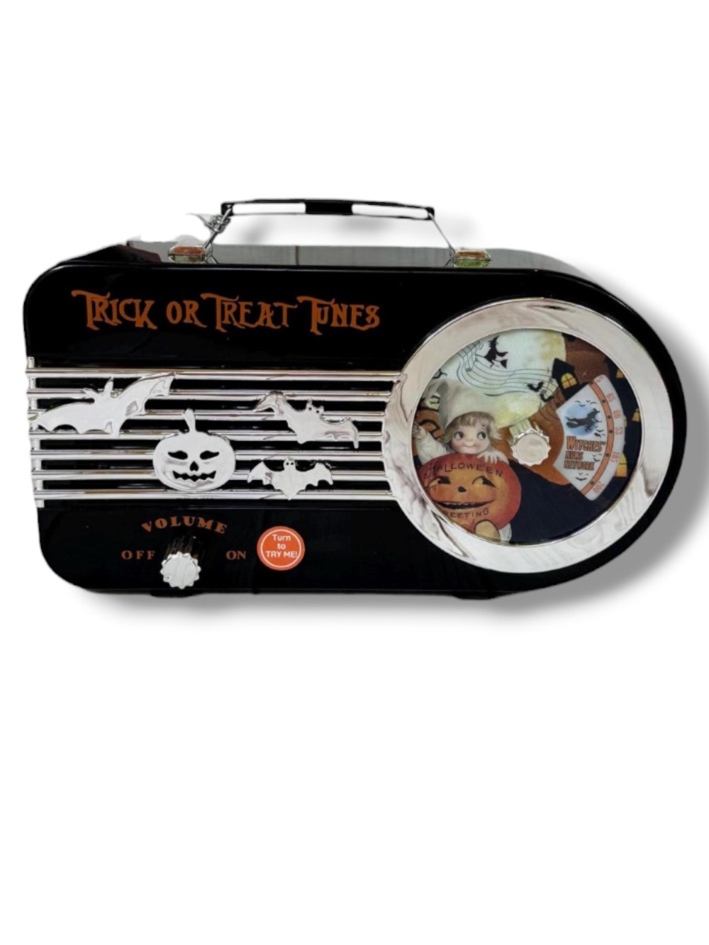 Mr. Halloween Vintage Style Halloween Radio Battery Operated
